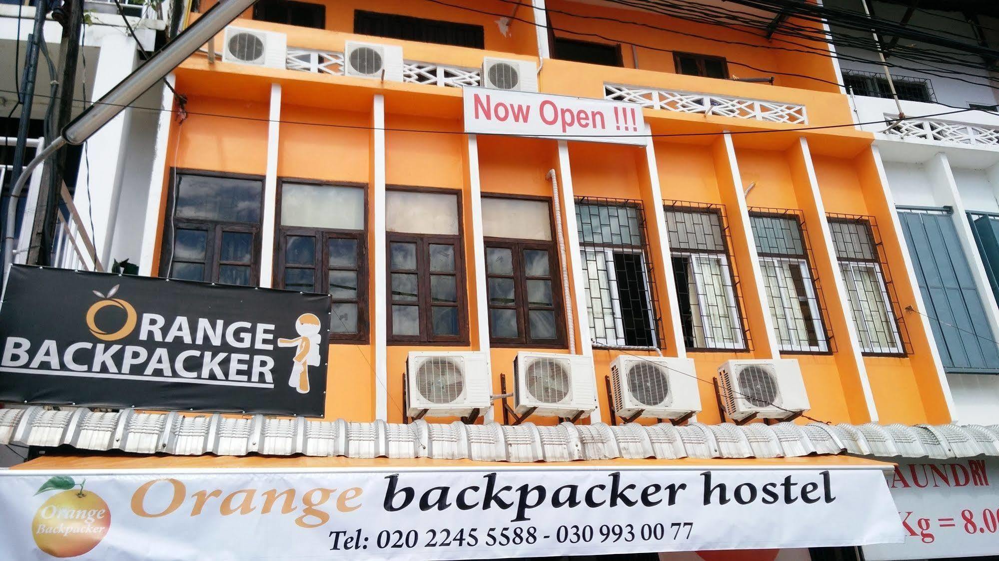 Orange Backpacker Hostel Вьентьян Экстерьер фото